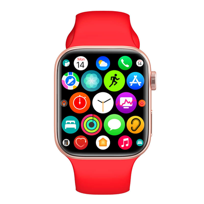 Stainless Steel Bright Shell Smart Wristband Watch 200mAh Battery T900 Pro Max Big