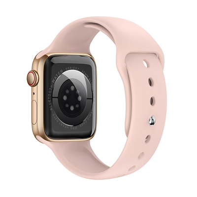 Zinc Alloy Silicone Ladies Smart Wrist Watch With Telephone Calls Rotate Button