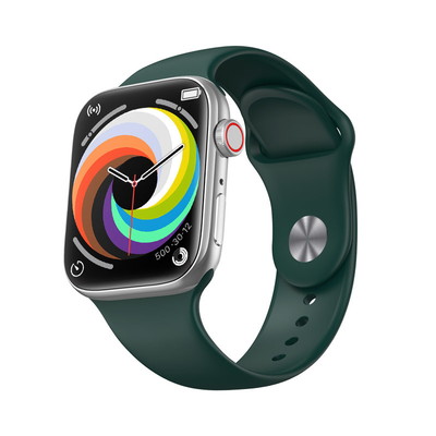 Stainless Steel Bright Shell Smart Wristband Watch 200mAh Battery T900 Pro Max Big