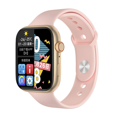 1.69 inch TFT Military Pink Smartwatch Series 6 For Galaxy Watch With Calling Facility