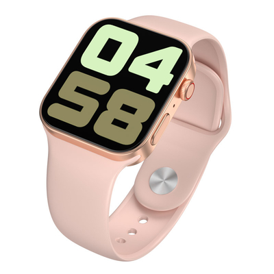 Full Circle HD Colorful T55 Plus Smart Watch Rose Gold Smartwatch