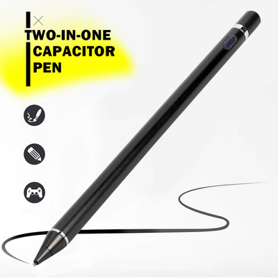Custom Active Capacitive Pen For Tablet Screen Writing 9mm Diameter