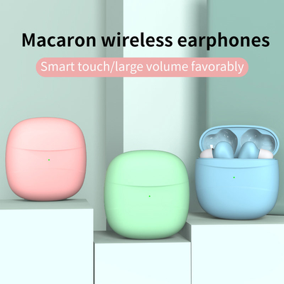 80dB Premium Deep Bass Wireless Bluetooth Stereo Earbud Earphones Built In Mic